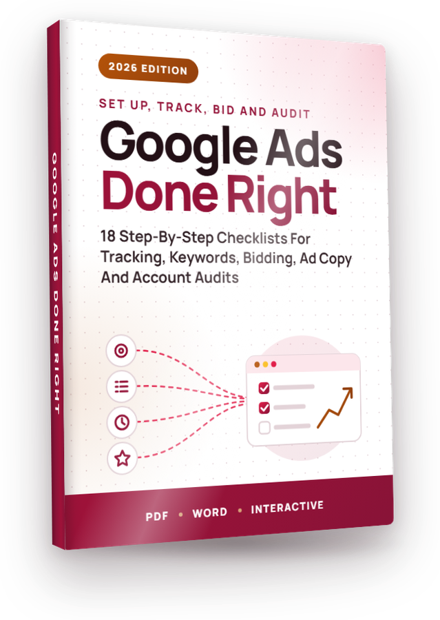 The Google Ads Done Right eCover included in the kit