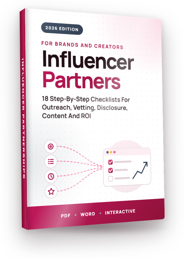 The Influencer Partnerships Profit Kit cover
