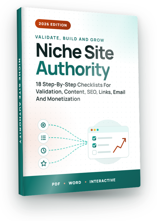 The Niche Website Profit Kit cover