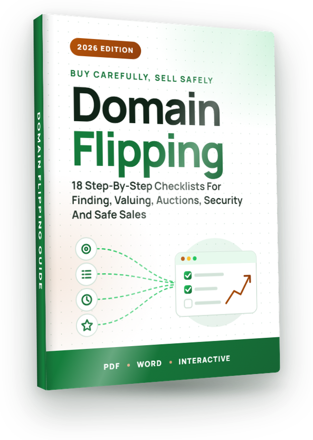 The Domain Flipping Profit Kit cover