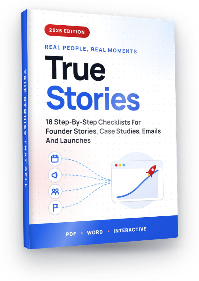 The True Stories That Sell eCover included in the kit