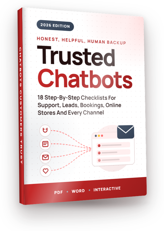 The Chatbots Customers Trust eCover included in the kit