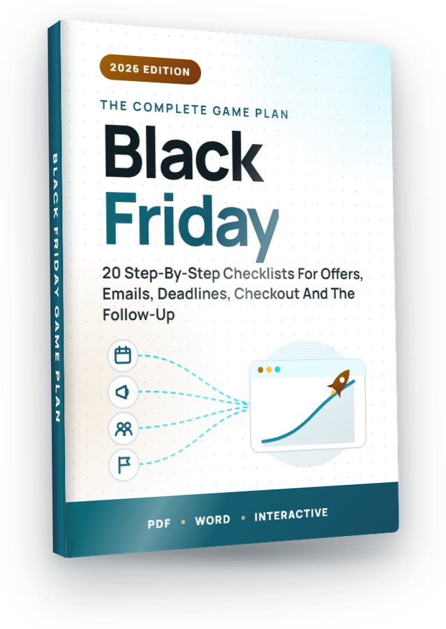 The Black Friday Profits eCover included in the kit